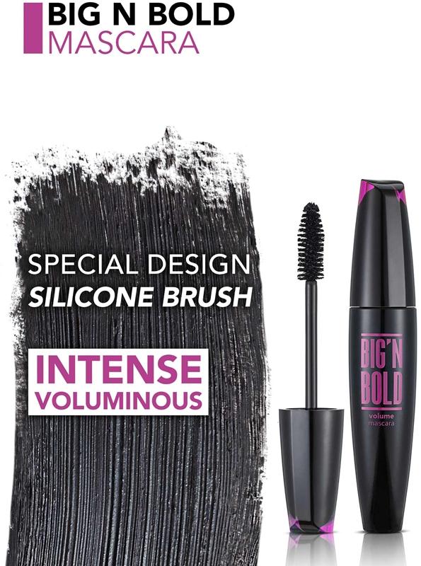 flormar flormar Big'n Bold Volume mascara volumizzante waterproof Consegna Veloce