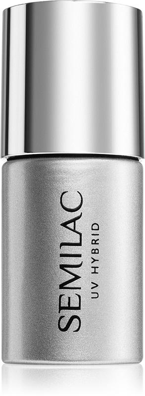 Semilac Semilac Top No Wipe Blinking gel smalto coprente con glitter