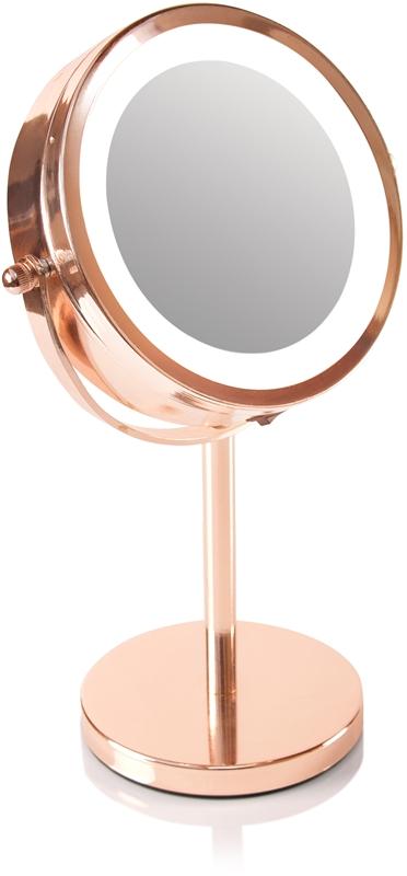 RIO RIO Rose gold mirror Specchietto cosmetico con illuminazione LED