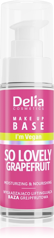 Delia Cosmetics Delia Cosmetics So Lovely Grapefruit primer per fondotinta