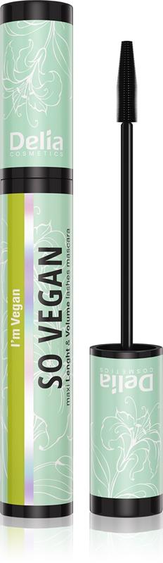 Delia Cosmetics Delia Cosmetics So Vegan mascara volumizzante e allungante