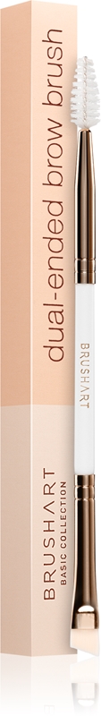 BrushArt BrushArt Basic Dual-ended brow brush pennello doppio per sopracciglia