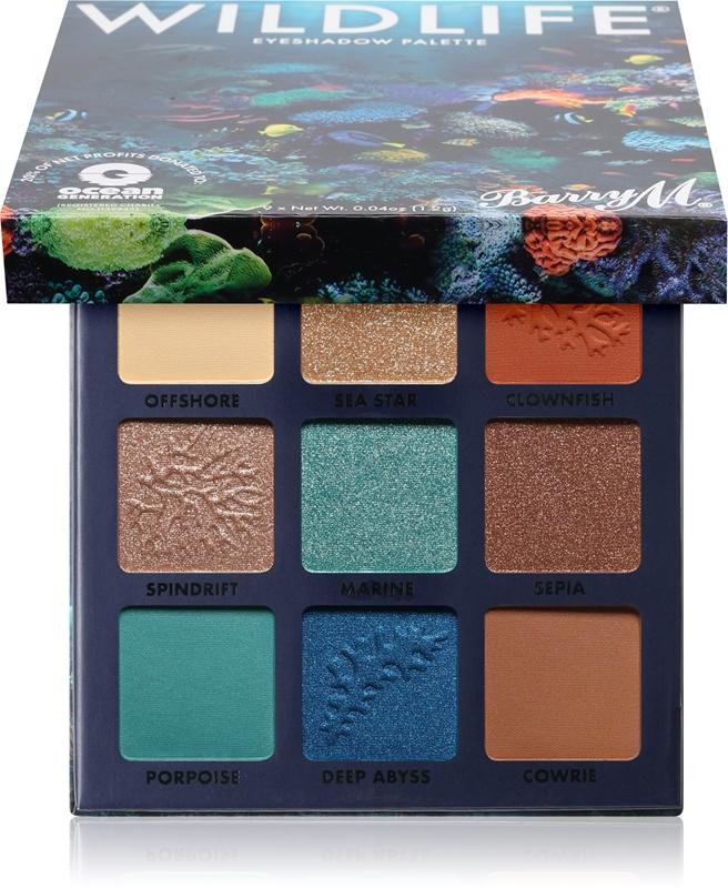 Barry M Barry M Wildlife Ocean palette di ombretti Barry M Barry M Wildlife Ocean palette di ombretti