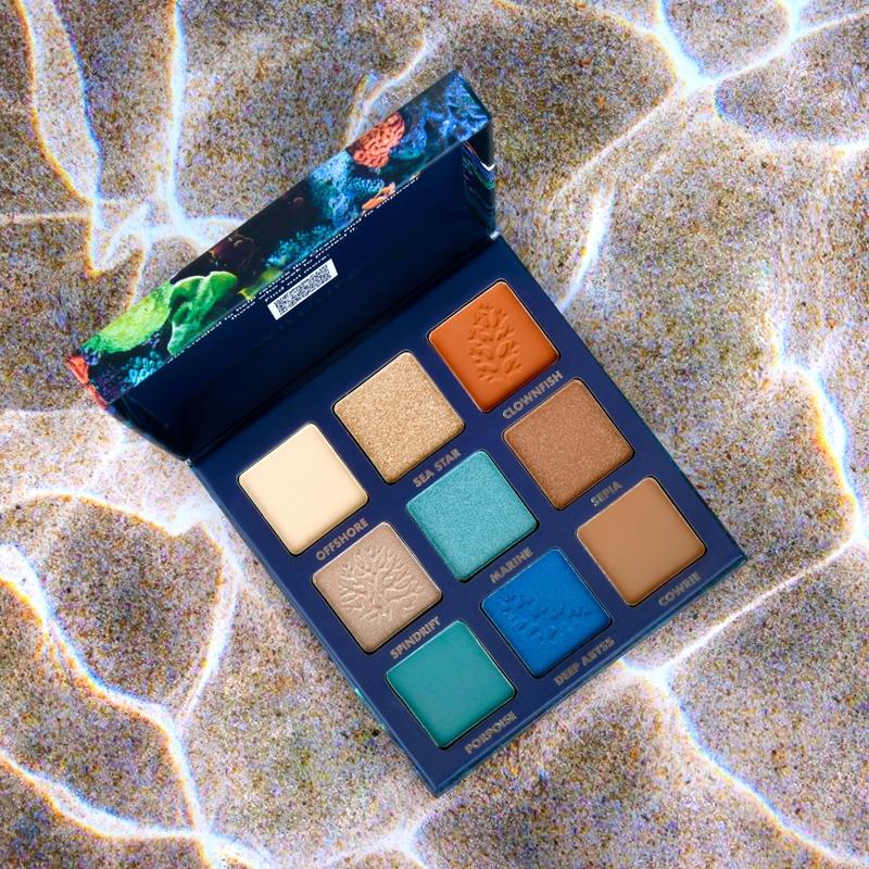 Barry M Barry M Wildlife Ocean palette di ombretti Latest fashion