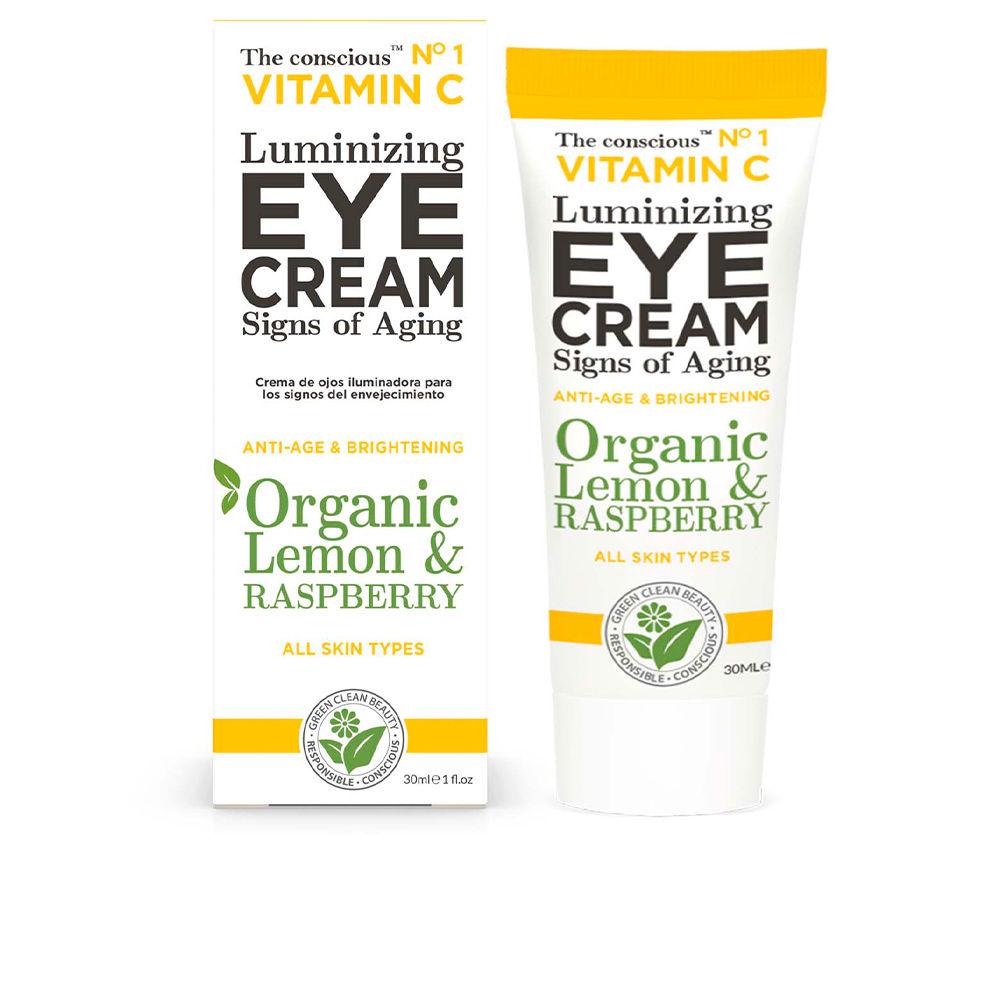 The Conscious™ VITAMIN C luminizing eye cream organic lemon & raspberry