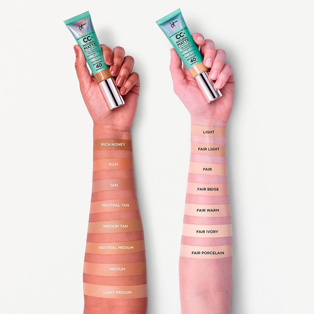 IT Cosmetics Fondotinta in crema CC+ NATURAL MATTE SPF40 Saldi