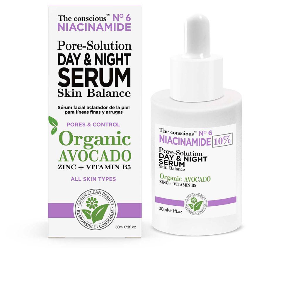 The Conscious™ NIACINAMIDE pore-solution day & night serum organic avocado