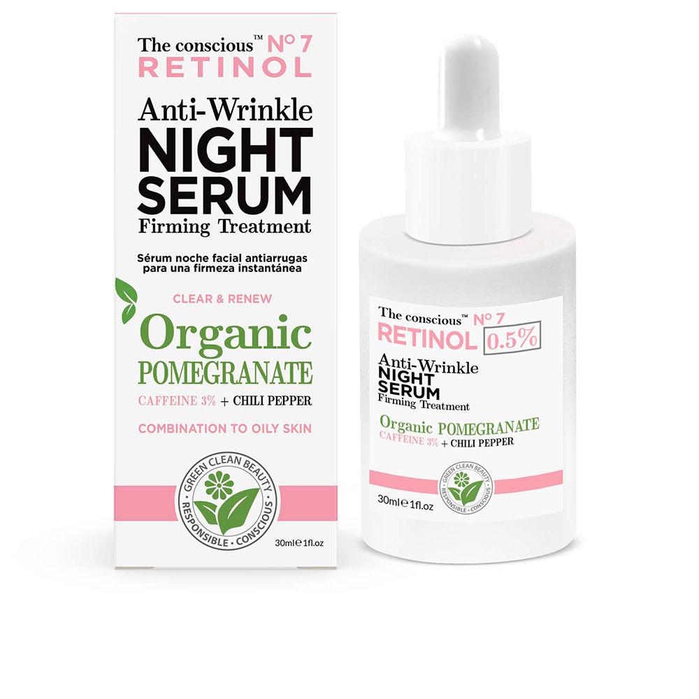 The Conscious™ RETINOL anti-wrinkle night serum organic pomegranate Qualità Garantita