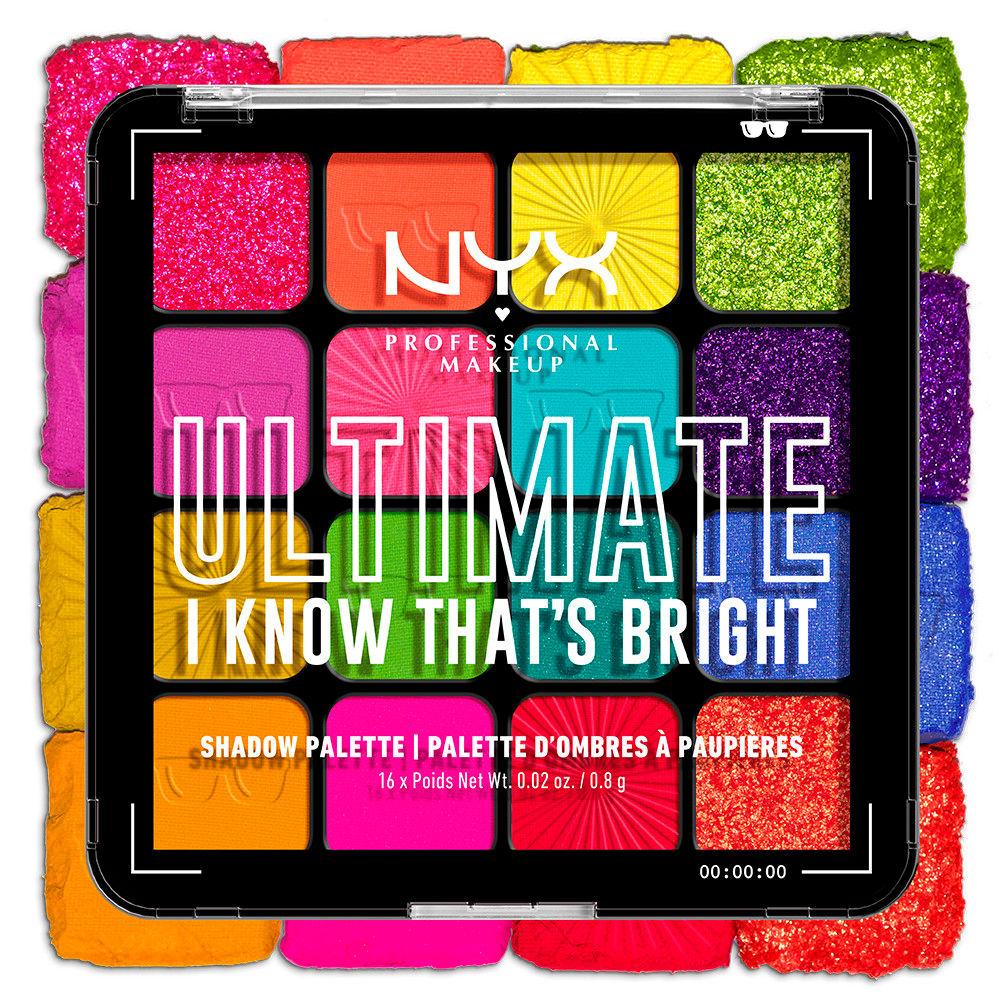 Nyx Professional Make Up ULTIMATE shadow palette Latest stili