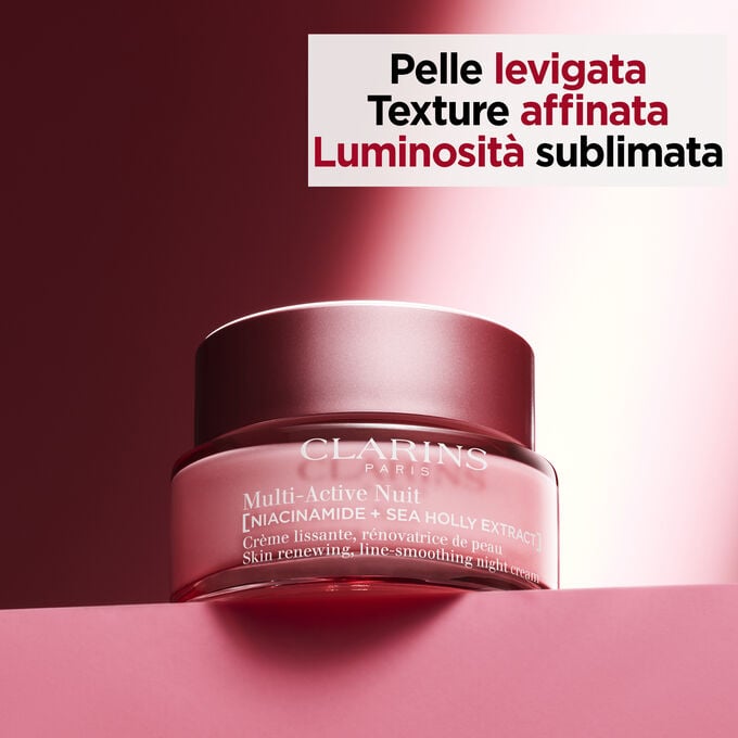 Clarins Multi-Active Crema Notte per Pelli Secche Latest stili
