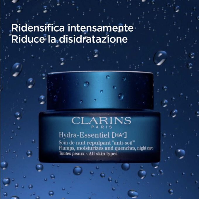 Clarins Trattamento notte rimpolpante idratante In Vendita