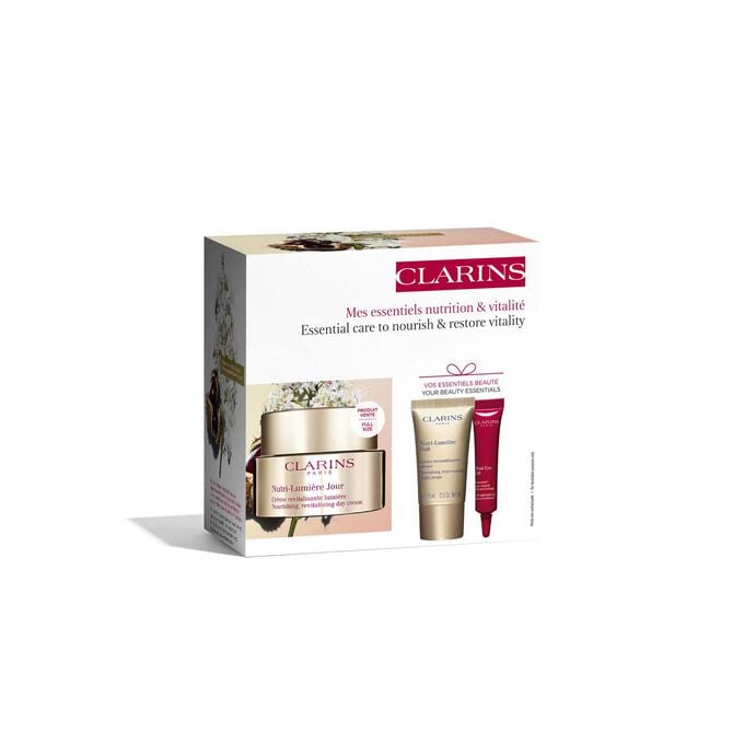 Clarins Gli indispensabili nutrimento e vitalità Promozione