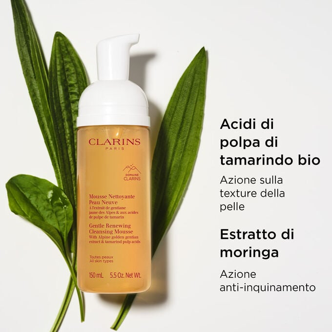 Clarins Mousse Detergente Rinnovatrice Fino Al -60%