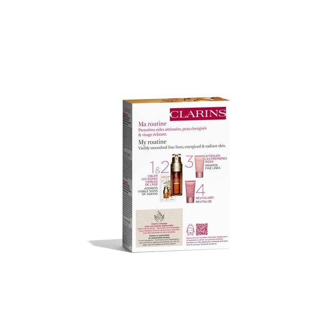 Clarins Double Serum Light e Multi-Active. Pelle Ricaricata Presa