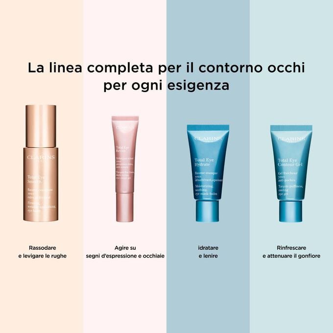 Clarins Total Eye Contour Gel Saldi Di Fabbrica