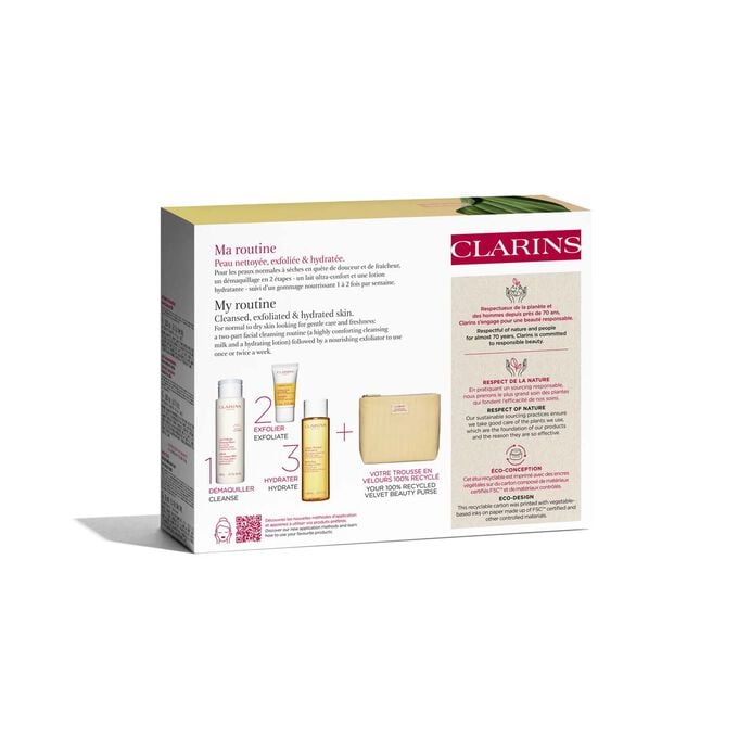 Clarins Gli indispensabili Démaquillage. Pelle normale Moda