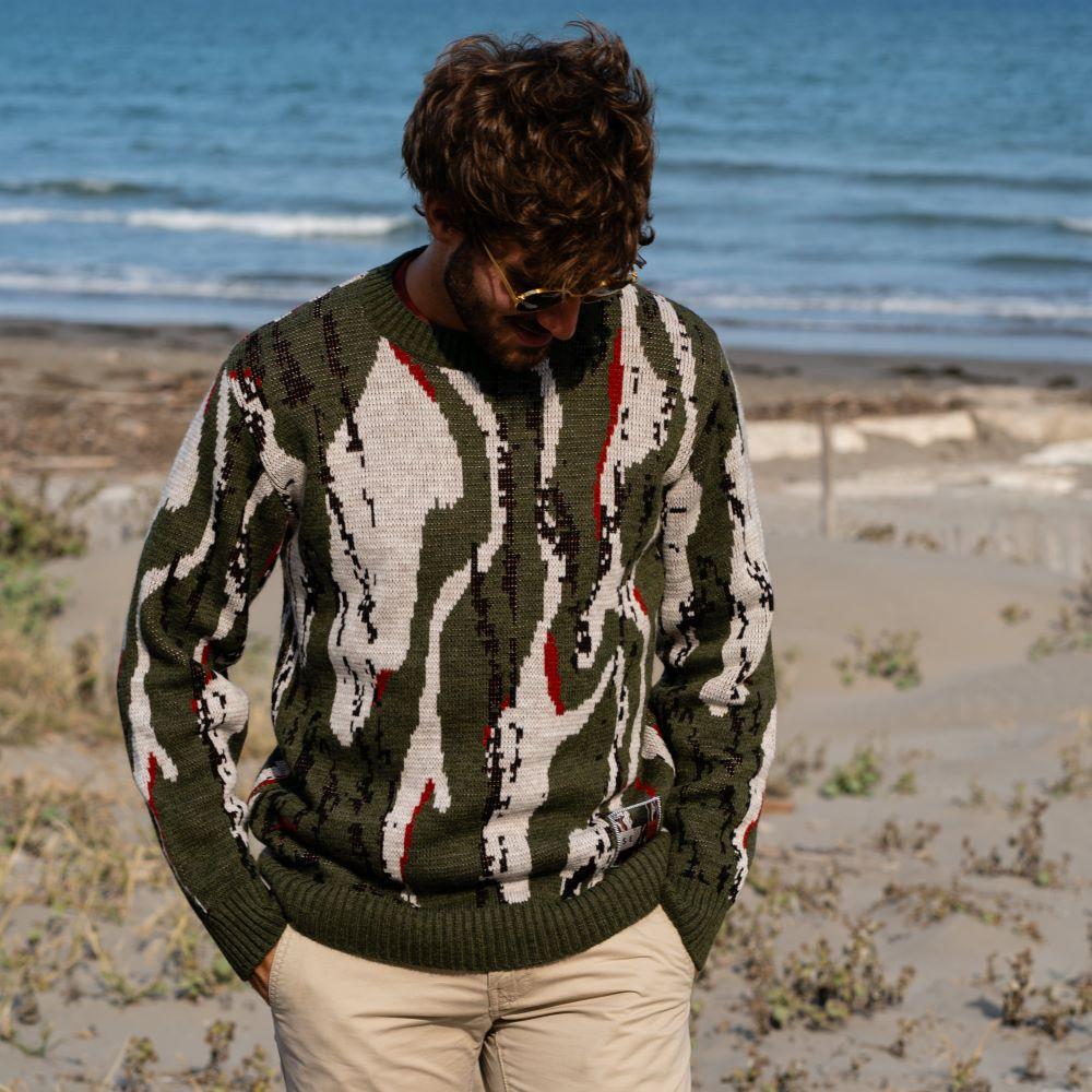 ﻿Seay / Maglione Allover Wood Tonga I Più Venduti