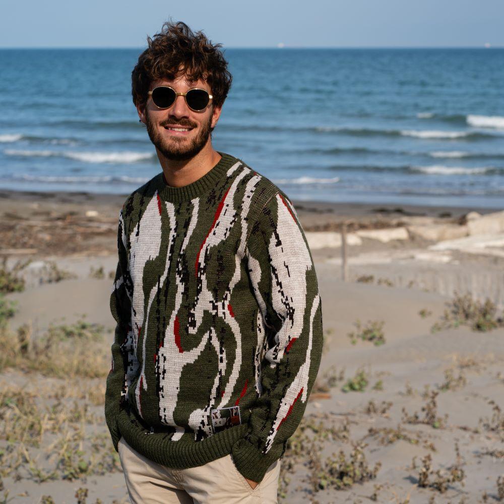 ﻿Seay / Maglione Allover Wood Tonga I Più Venduti