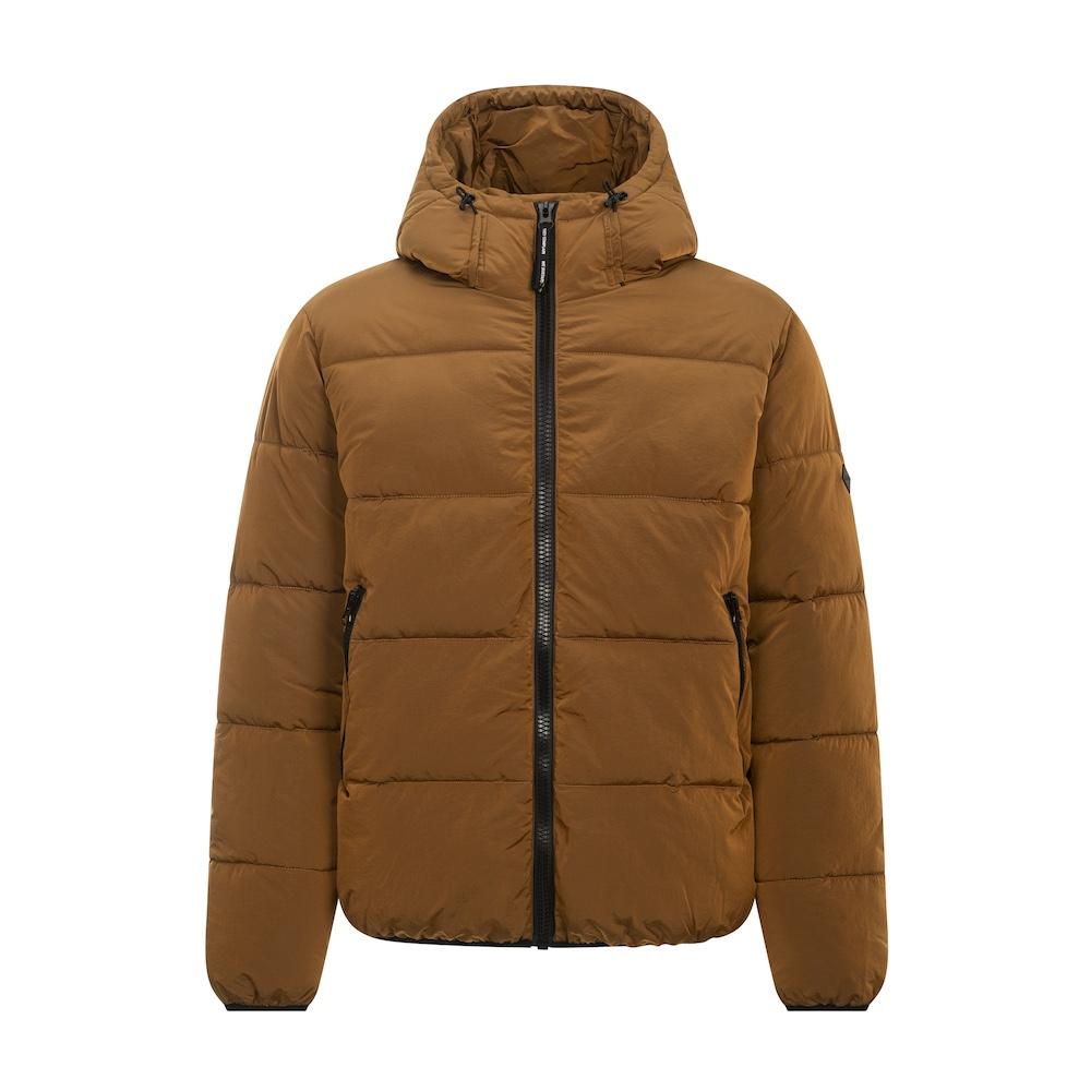 Seay / Piumino Arancione Marmellata con Cappuccio Acquista Ora