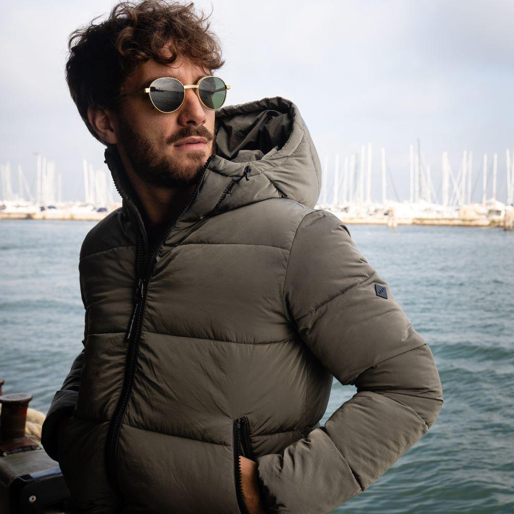 Seay / Piumino Sea Turtle con Cappuccio Consegna Veloce