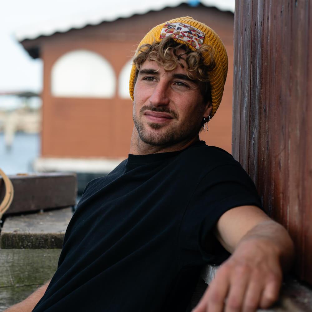 Seay / Cuffia Beanie Lana Ocra Online