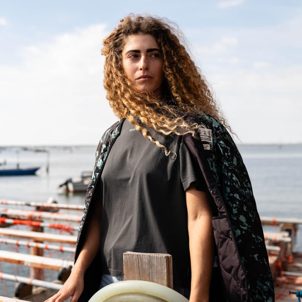 Seay / T-Shirt Loose Fit Nera Nuova