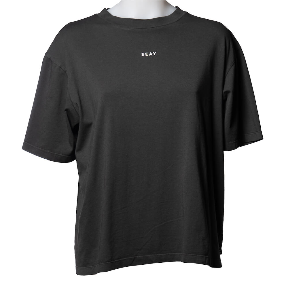 Seay / T-Shirt Loose Fit Nera Nuova