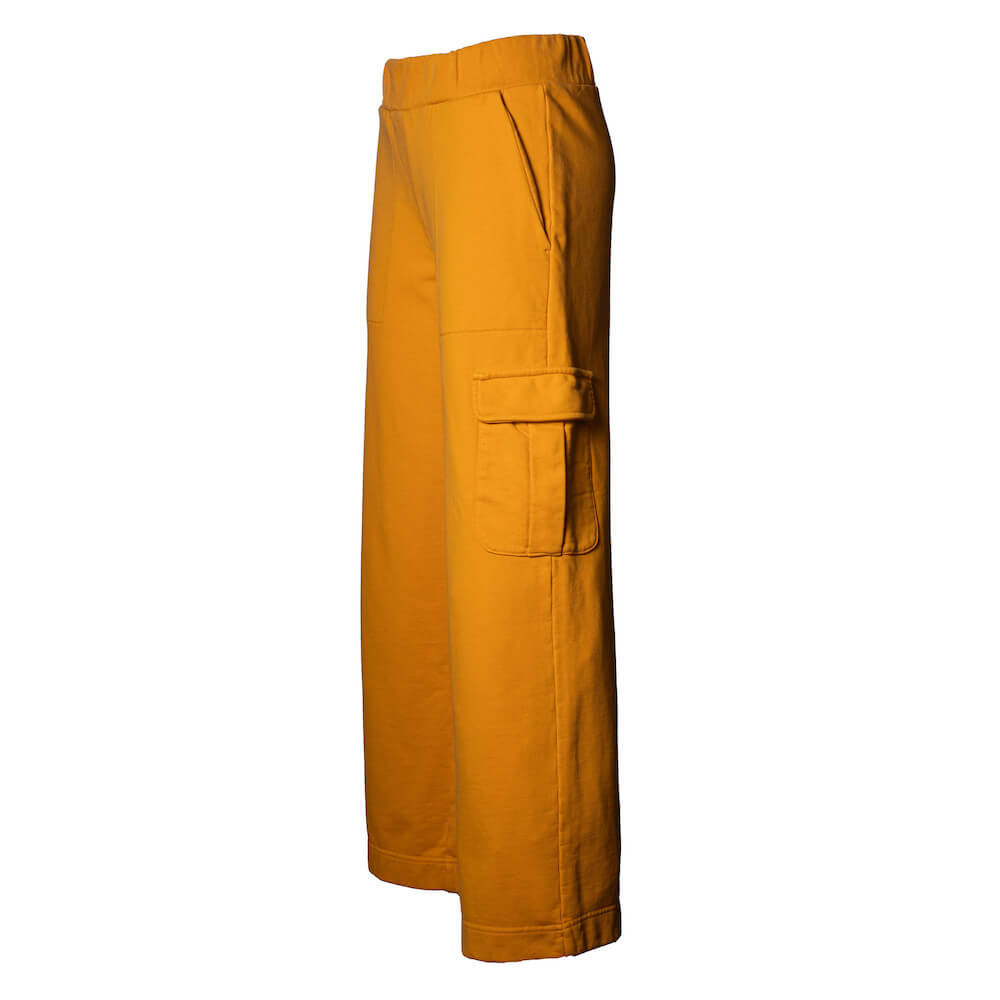 Seay / Pantalone Lungo Cargo in Felpa Ocra Lizard Italia