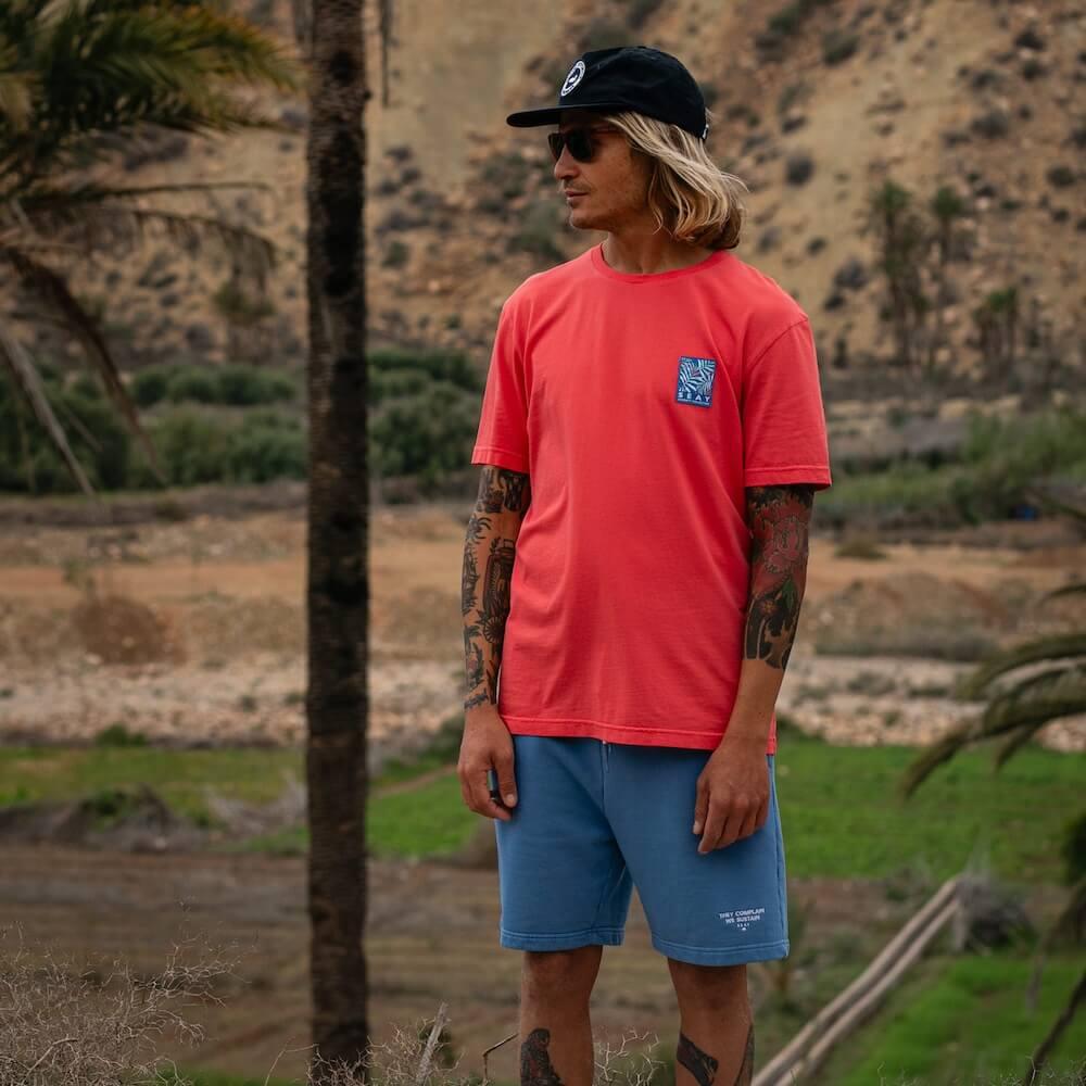 Seay / Pantalone in Felpa Corto Blu Bamboo Hotsell