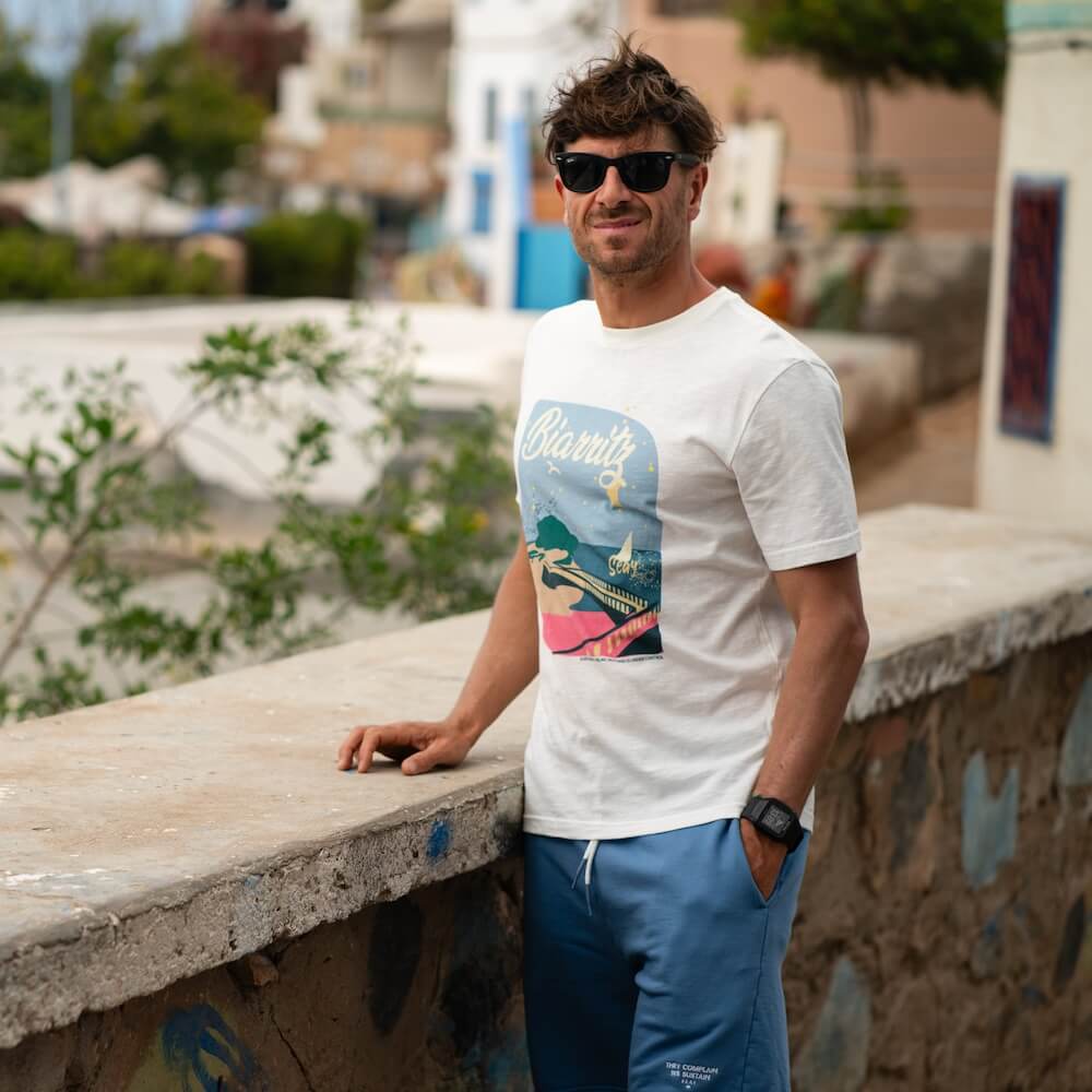 Seay / Pantalone in Felpa Corto Blu Bamboo Hotsell