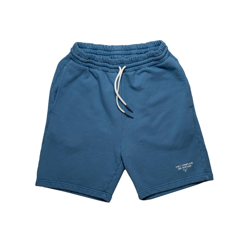 Seay / Pantalone in Felpa Corto Blu Bamboo Hotsell