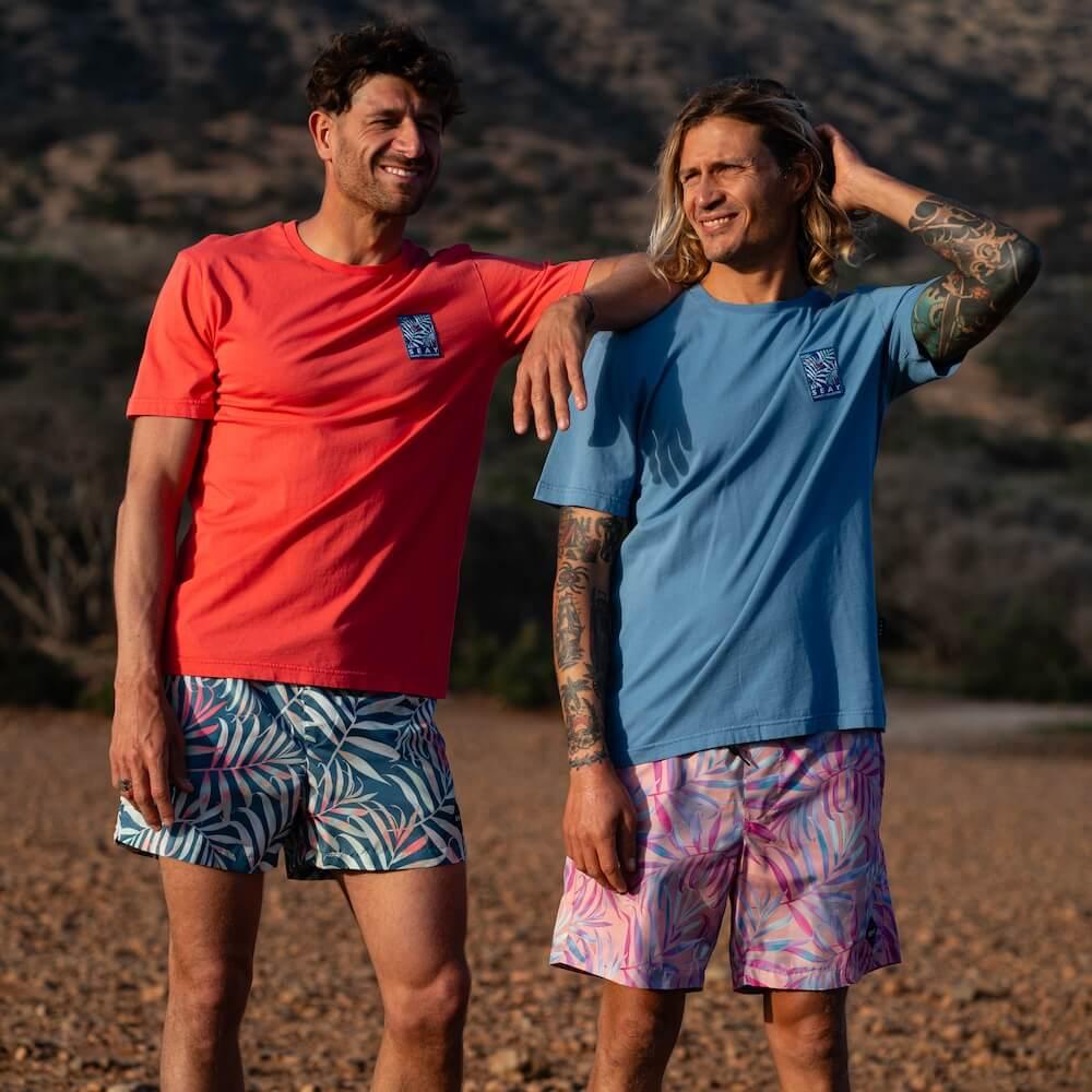 Seay / T-Shirt Blu Bamboo Saldi Di Fabbrica