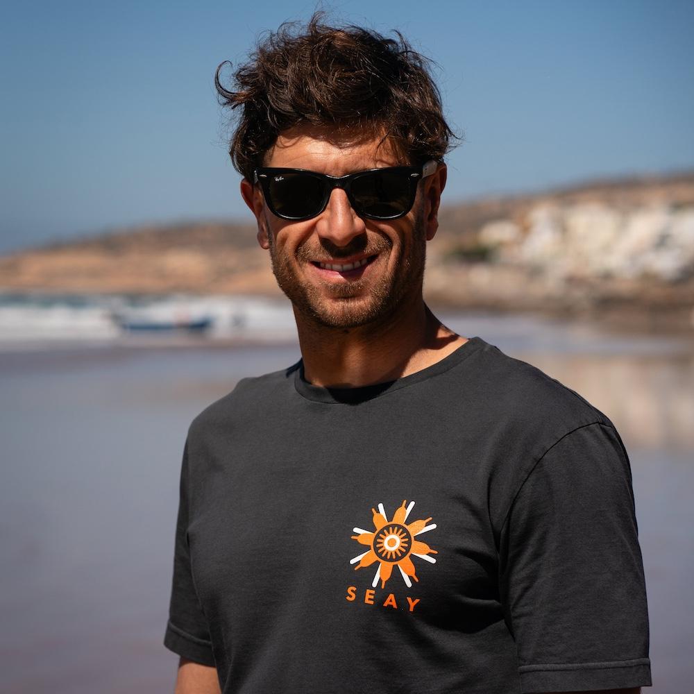 Seay / T-Shirt Nera Zero Impact I Più Venduti