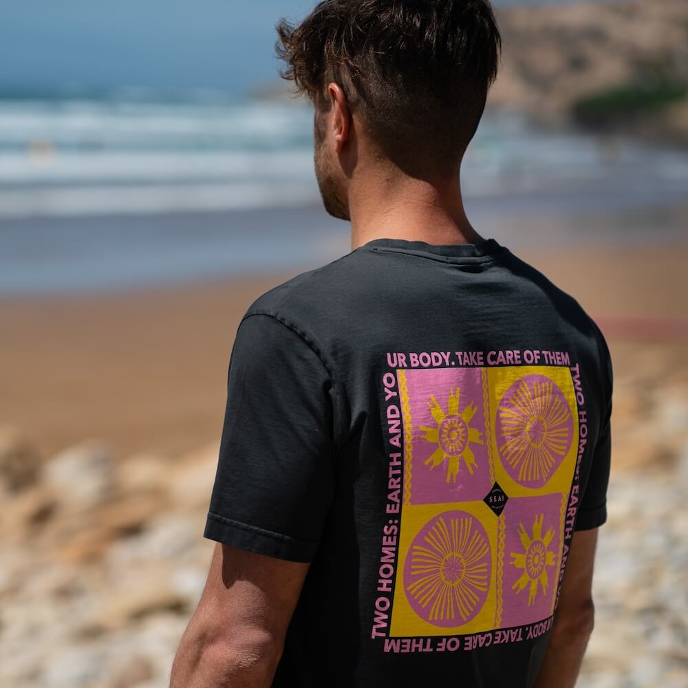 Seay / T-Shirt Nera Symbols 2025