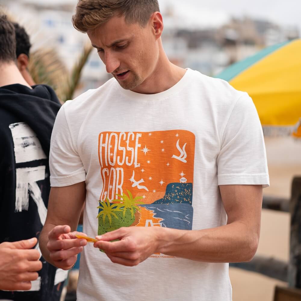 Seay / T-Shirt Bianca Hossegor Italy
