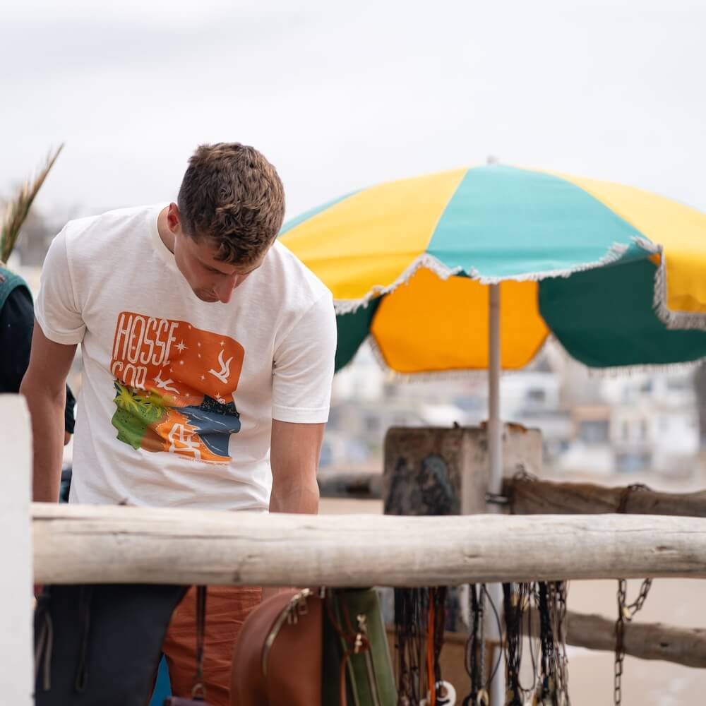 Seay / T-Shirt Bianca Hossegor Italy