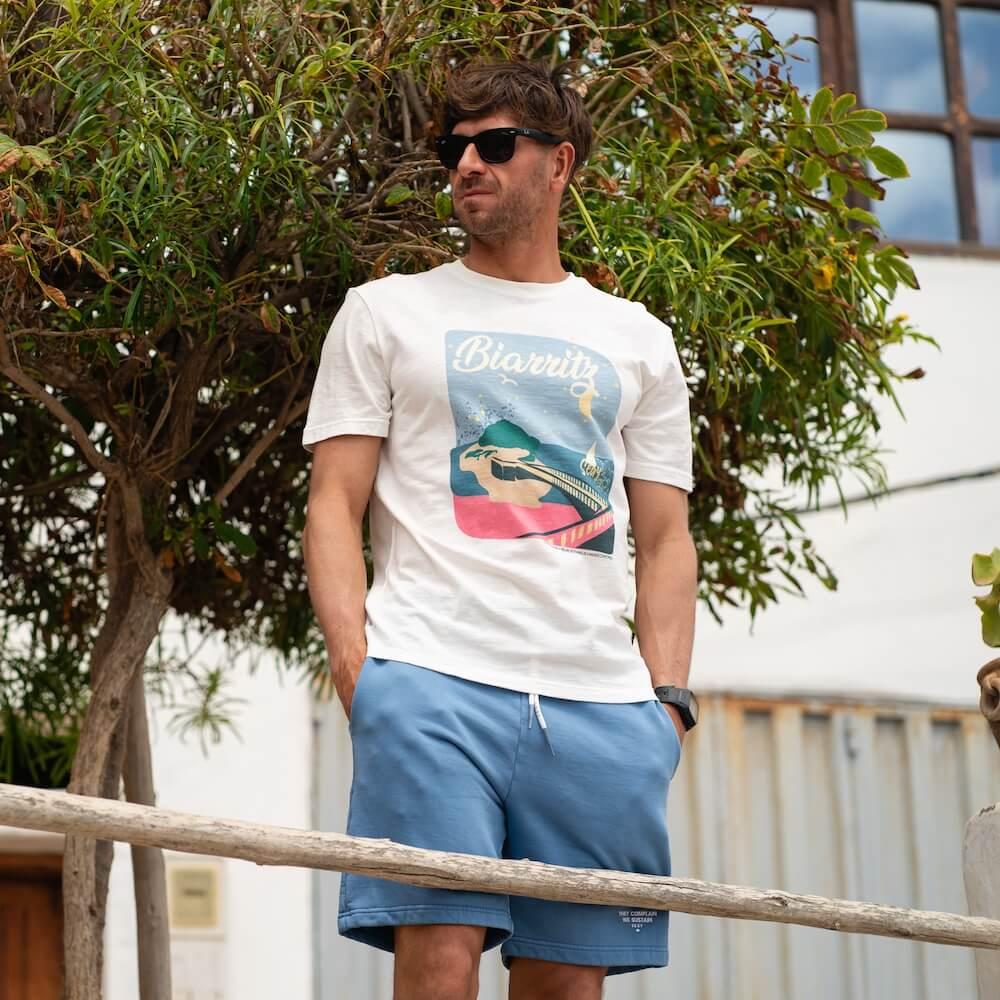 Seay / T-Shirt Bianca Biarritz Italia