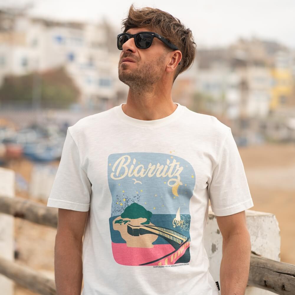 Seay / T-Shirt Bianca Biarritz Italia