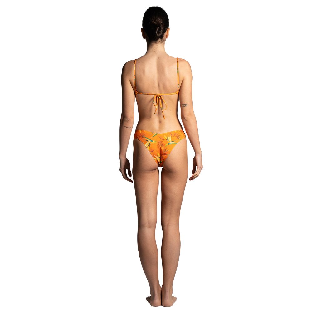 Seay / Bralette Bikini Arancione Bird of Paradise Qualità Garantita