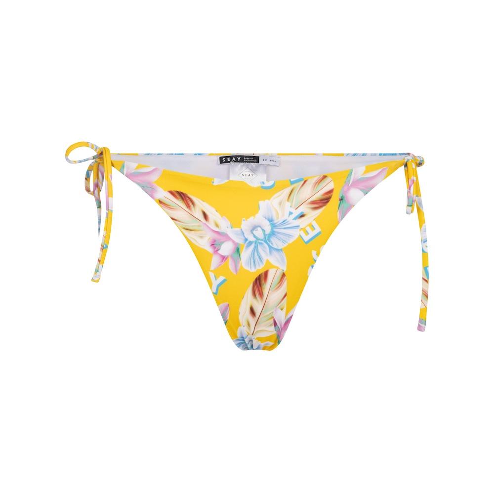 Seay / Slip Bikini con Laccetti Giallo Orchidea Promozione Limitata