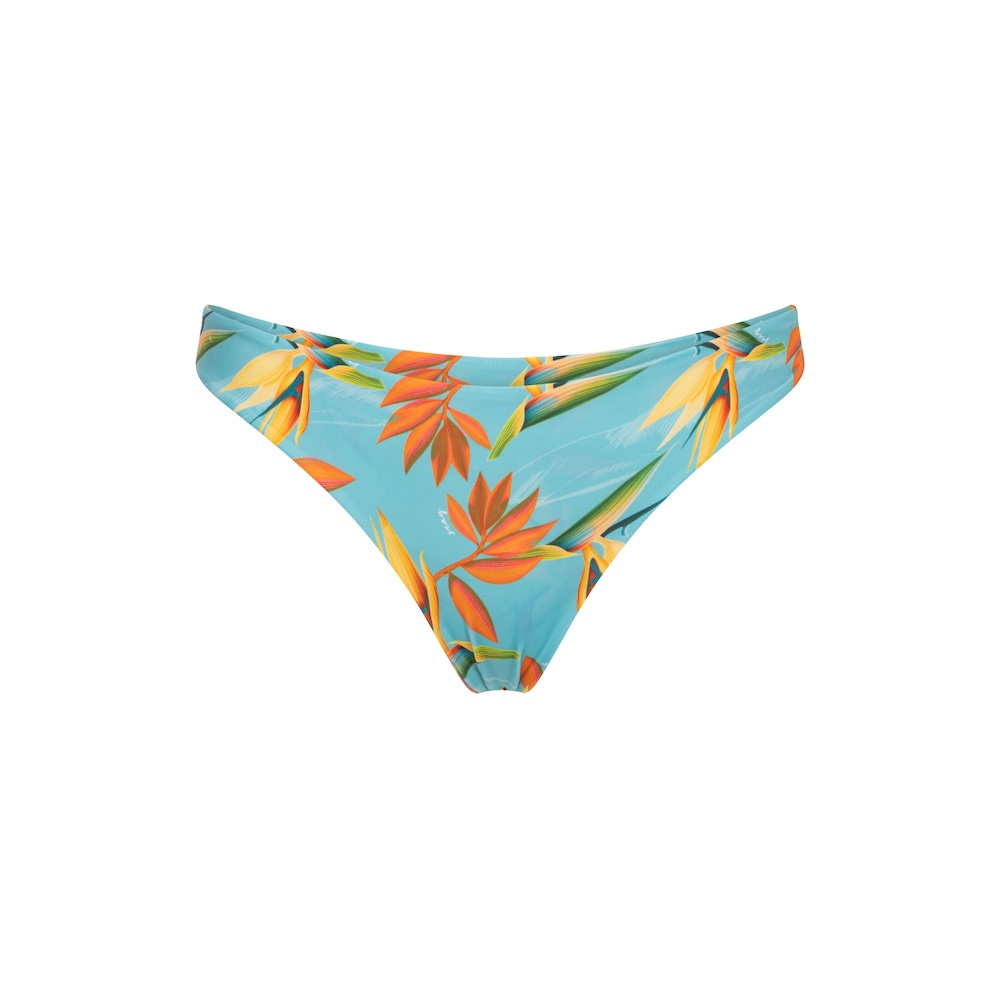 Seay / Slip Bikini Reversibile Azzurro Verde Bird of Paradise Shopping Online