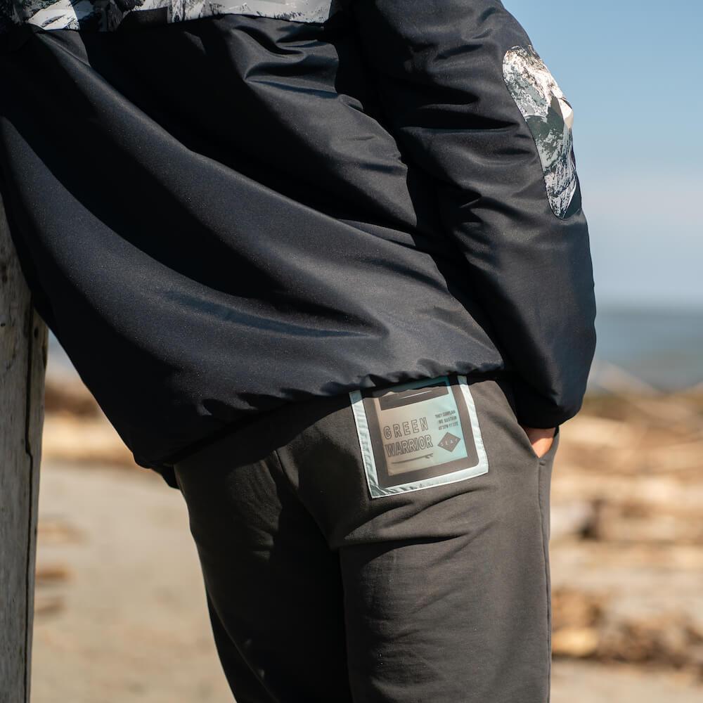 Seay / Pantalone Lungo in Felpa Nero Reyes Vendite Flash