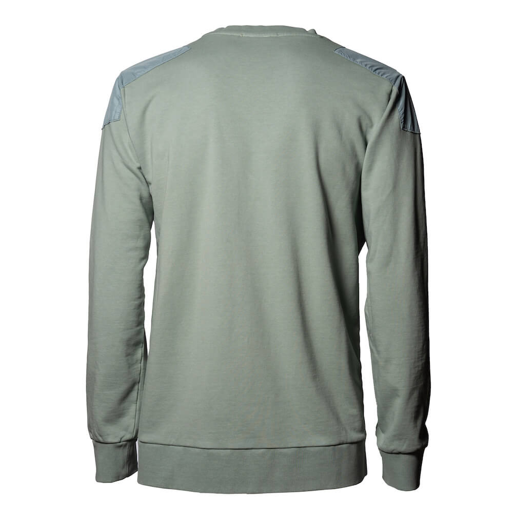 Seay / Felpa Girocollo Verde Huntington In Saldo
