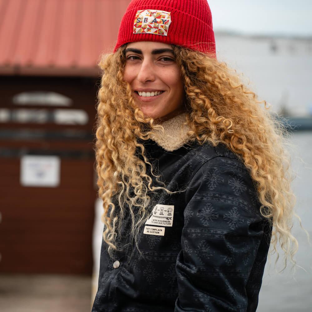 Seay / Giacca Denim Orsetto Nera Laguna Qualità
