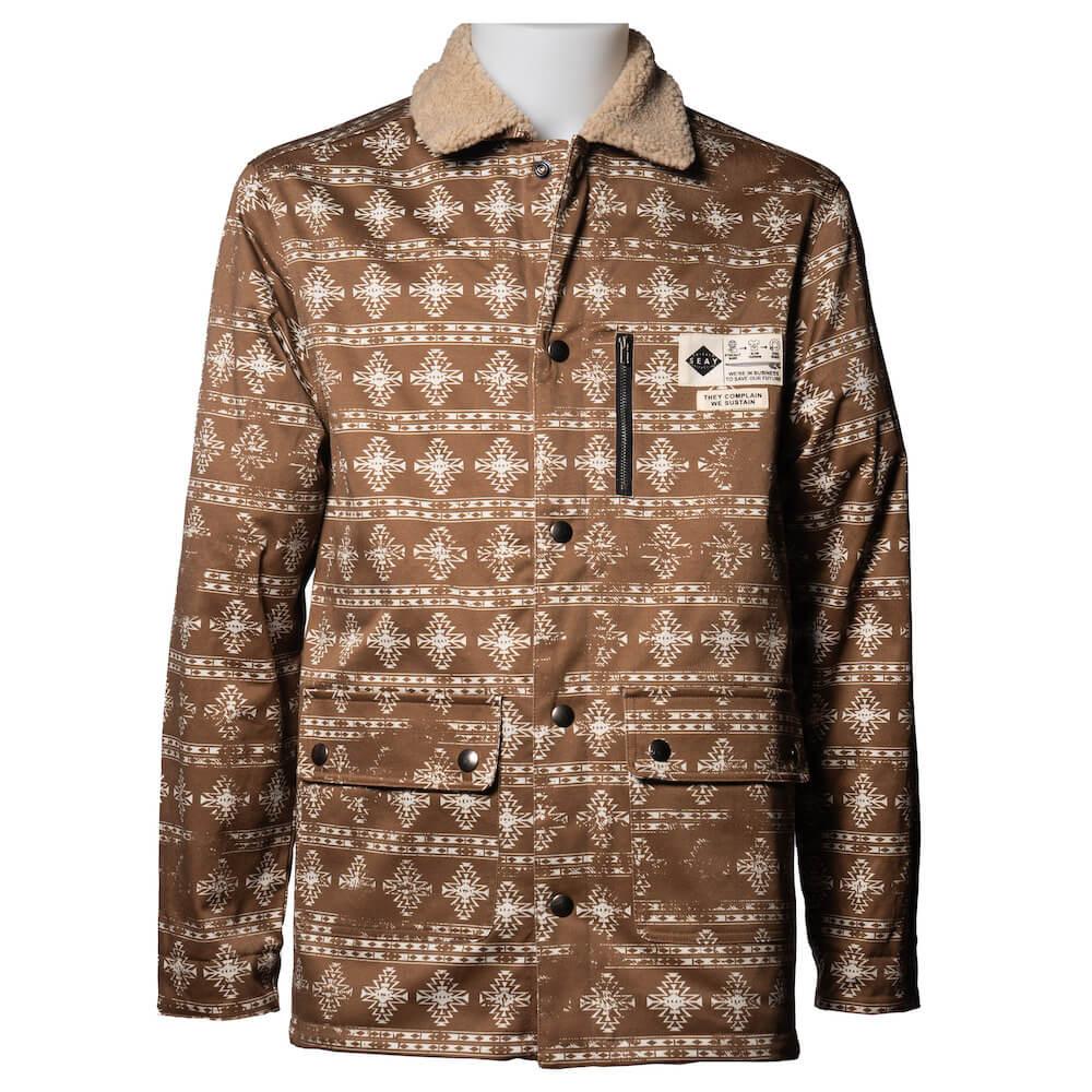 Seay / Giacca Denim Orsetto Marrone Laguna Vendita