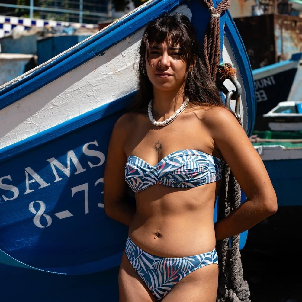 Seay / Slip Bikini Blu Bamboo Acquista Ora