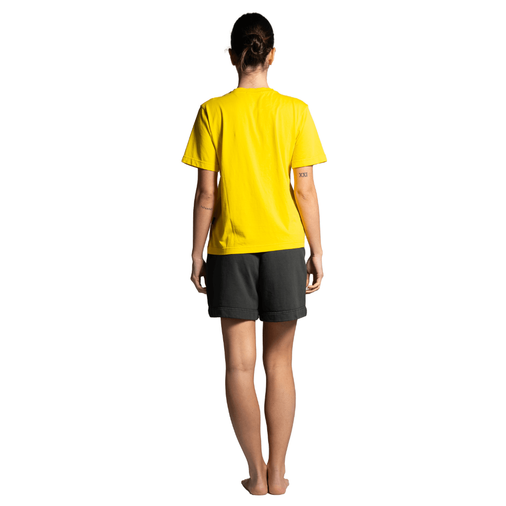 Seay / T-Shirt Gialla Symbols Affare Del Giorno
