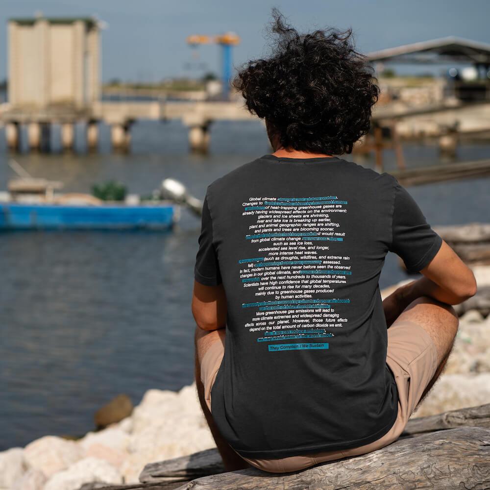 Seay / T-Shirt Nera Ikaika Presa