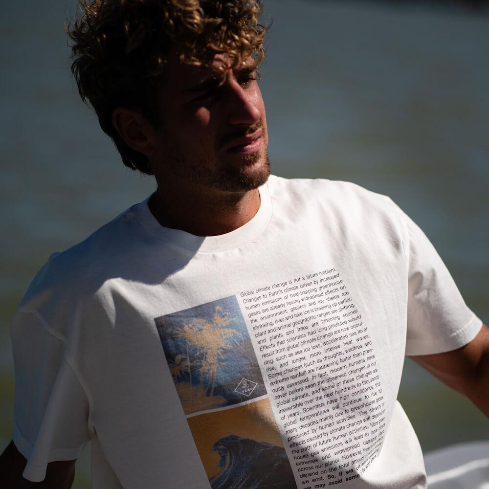 Seay / T-Shirt Bianco Naturale Ikaika Offerta