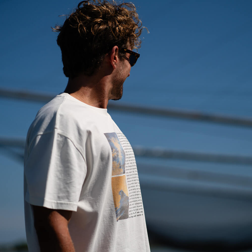 Seay / T-Shirt Bianco Naturale Ikaika Offerta